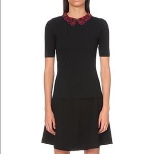 Sandro collared knit top